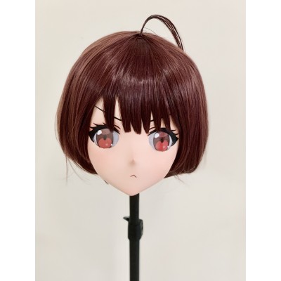 (AL07) Customize Character ‘Ichihime’ Female/Girl Resin Half/ Full Head With Lock Cosplay Japanese Anime Game Role Kigurumi Mask